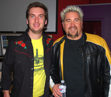 Guy Fieri visits Keith Harter Music